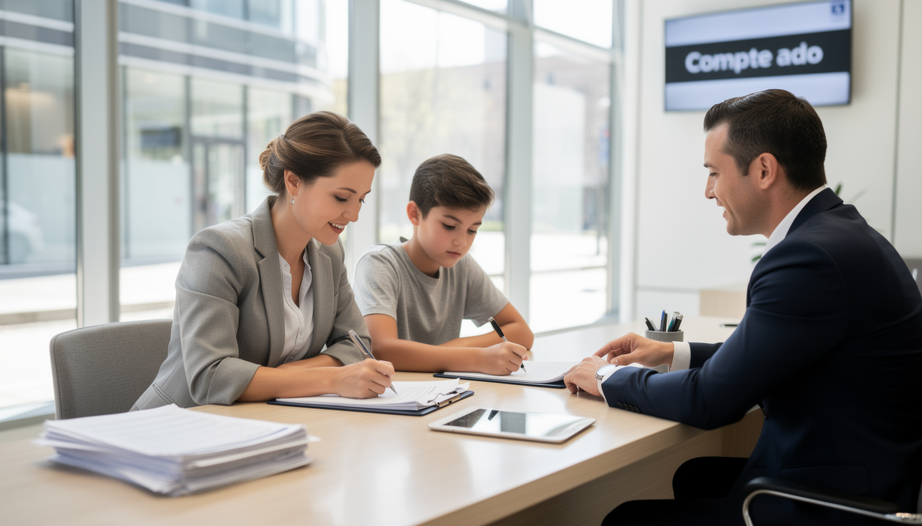 découvrez notre guide pratique pour ouvrir un compte bancaire destiné aux adolescents, avec des conseils clairs pour accompagner les jeunes dans leurs premières démarches financières en toute sécurité.