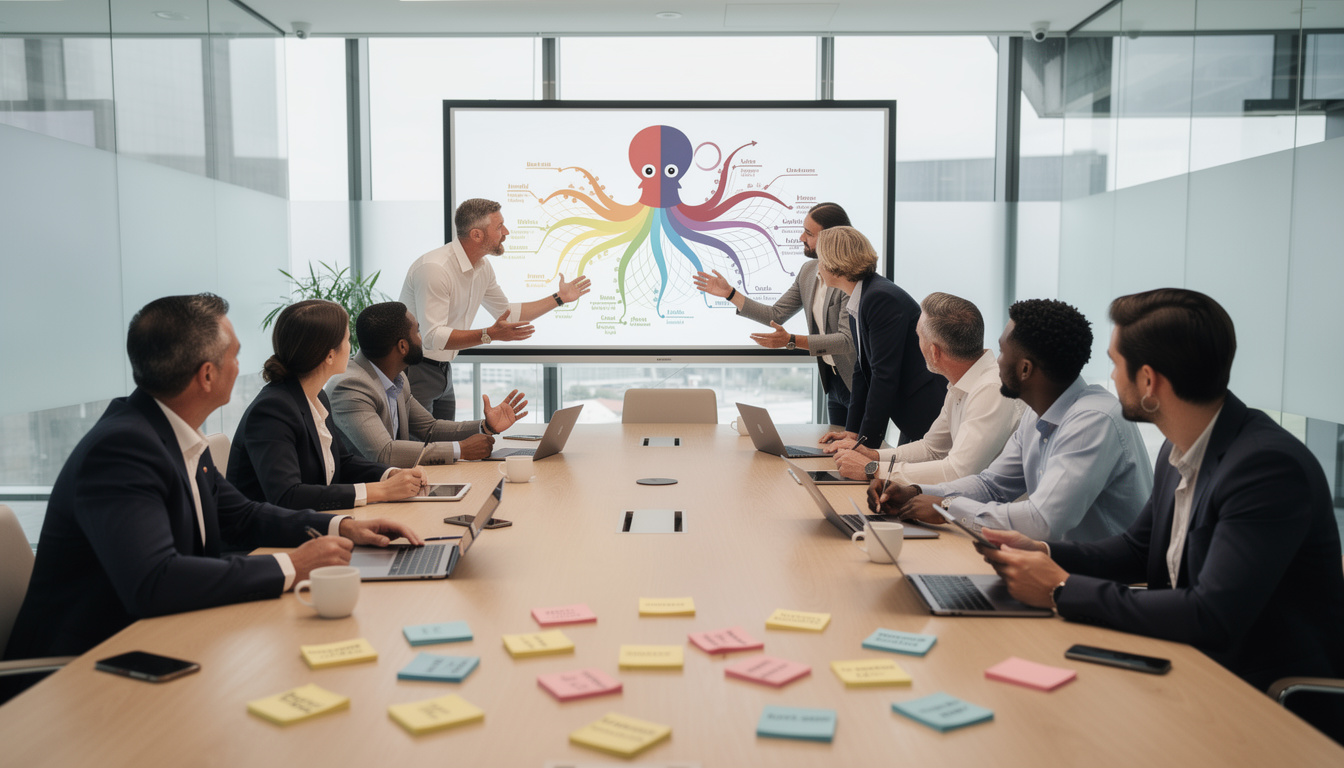 découvrez comment le diagramme pieuvre peut vous aider à clarifier les objectifs de votre entreprise et apprenez pas à pas à le réaliser efficacement.