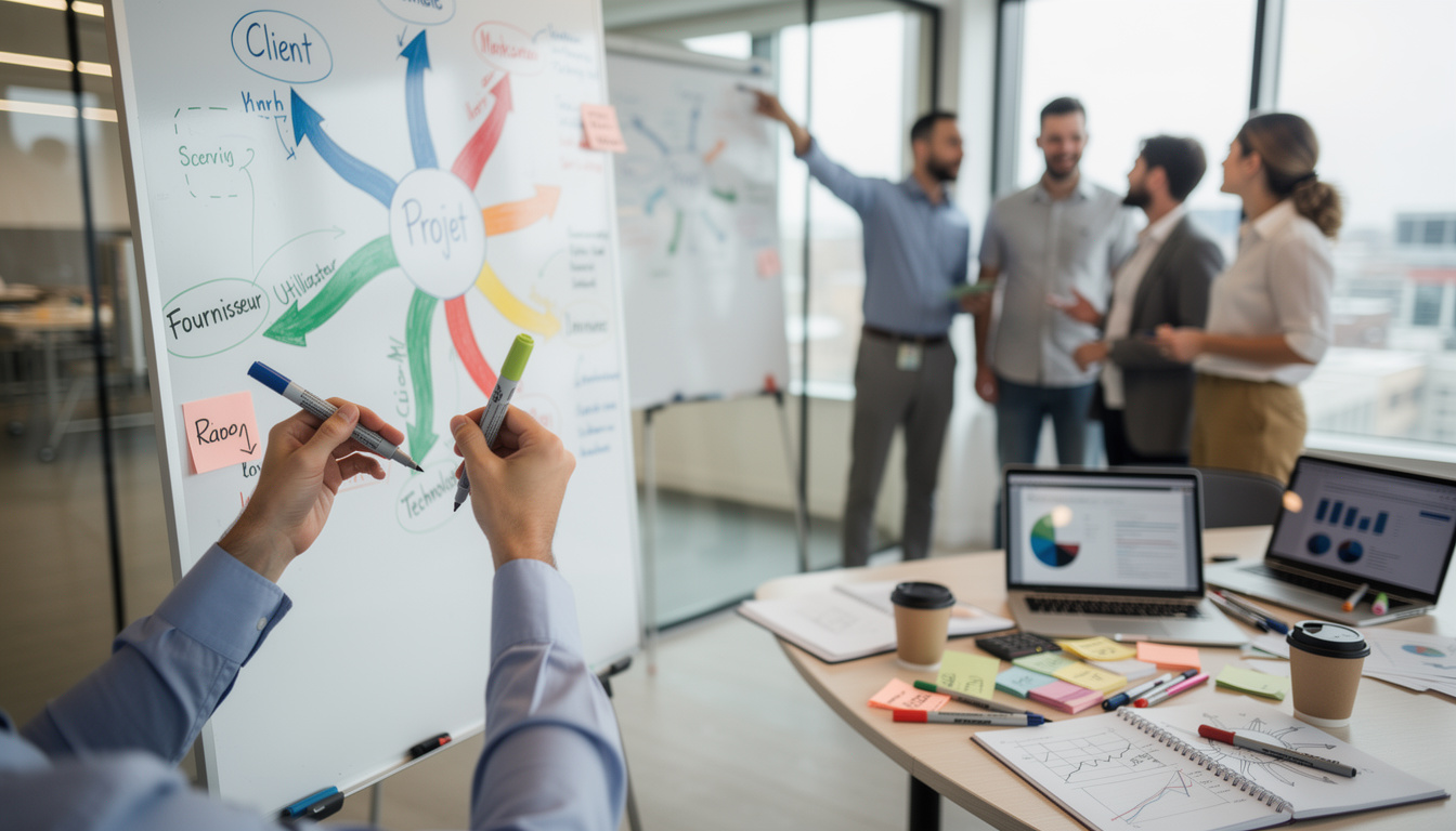 découvrez le diagramme pieuvre, un outil essentiel pour visualiser et comprendre les objectifs de votre entreprise. apprenez à le créer facilement pour optimiser vos projets.