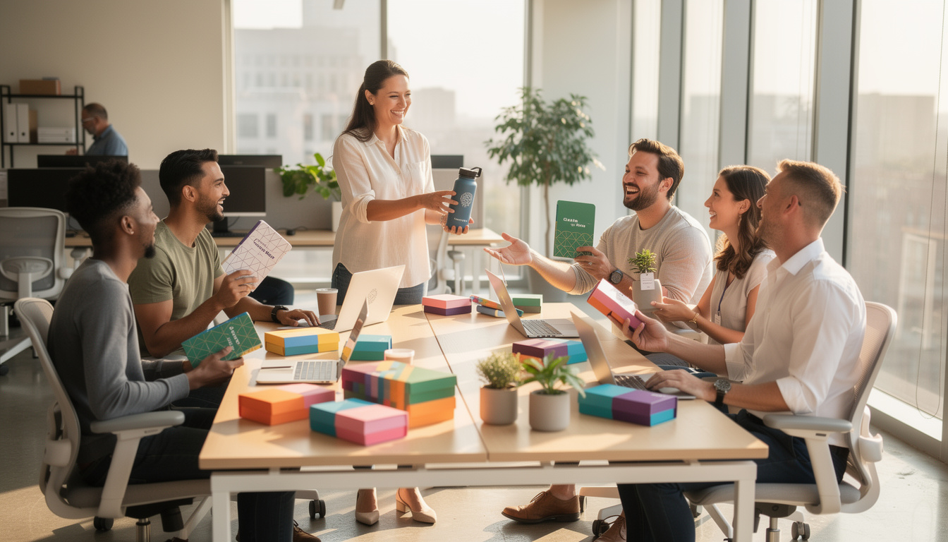 découvrez des idées de goodies efficaces pour renforcer l'engagement de vos collaborateurs et valoriser votre marque employeur. offrez des cadeaux personnalisés qui motivent et fidélisent votre équipe.