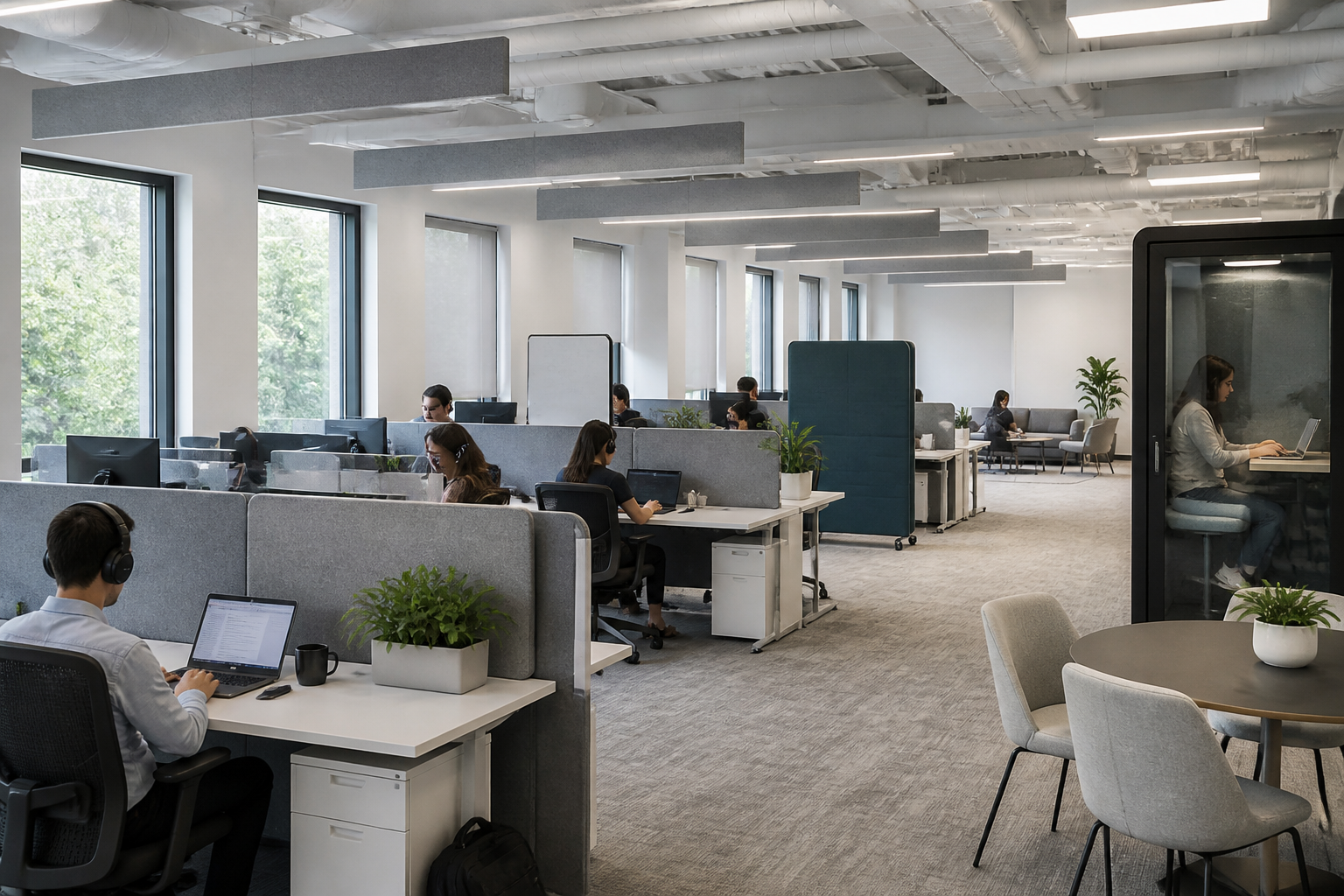 Open space : le mobilier qui change tout